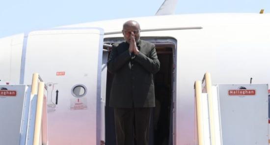 Indian VP Departs After Successful Visit To SL
